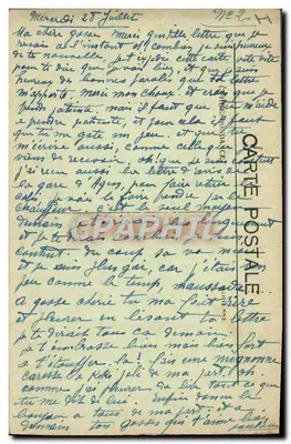 Sanatório de Monbran — Lado Oeste e a Torre — Editor: Carte Postale — Verso