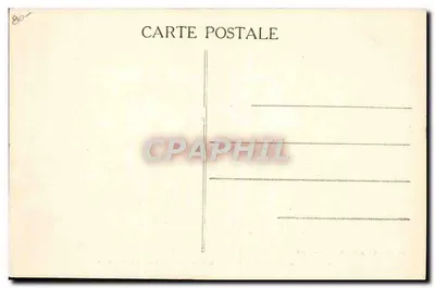 Saumur (M.-et-L.) — Der letzte Gast oder Das unterbrochene Mittagessen — Fr. Voelcker, Foto. Saumur, Einlieferung — Rückseite