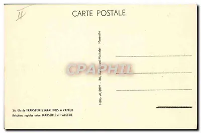 N.S. "SIDI-OKBA" — navio da S.G.T.M. — editor S.G.T.M. — Verso