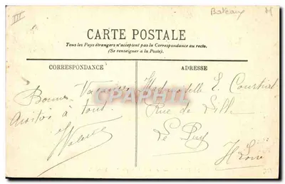 Le Havre — O Transatlântico "La Savoie" — LL. n°117 — Verso