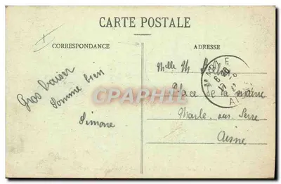 MALO-les-BAINS — Cena de Praia — A Hora do Banho — C.A.R. n°138 — Verso