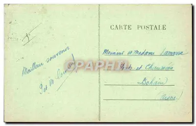 Le Crotoy — Promenada w wodzie — 73 bis — Rewers