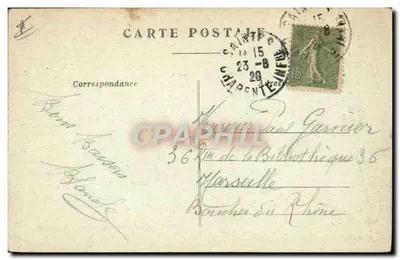 Châtelailly-Plage — Banhista — R. Bergevin, editor, 66, rue des Merciers, La Rochelle — Verso