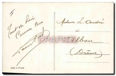 Flieger und Kavallerie — Für das Vaterland! — J. Faure 1917 — Rückseite