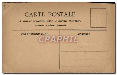 마스카라드 쇼 — 풍자 그림 — Mes Cartes Postales, R. Léa Pictet, 번호 10 — 뒷면