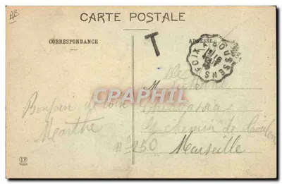 Młoda kobieta z Bethmale — Typy z St-Gironnais — Wydawca: Phototype Lagrange, Toulouse, 3 seria — Rewers