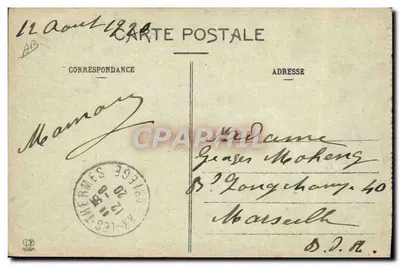 Carruagem Puxada por Búfalos Pirenéus — 173 — Fototipia Labouche Frères, Toulouse — Verso