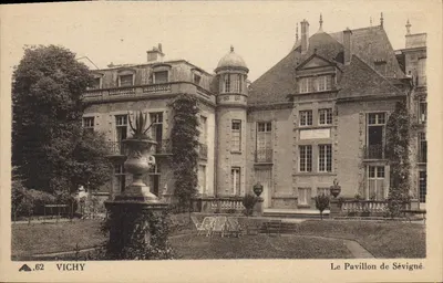Vichy — O Pavilhão de Sévigné — Cie des Arts Photomécaniques, Paris