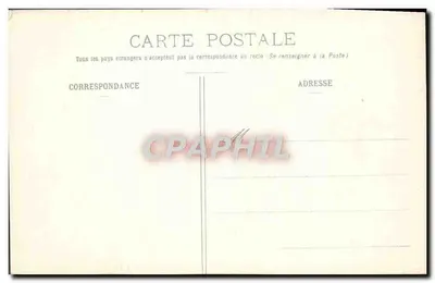 Castelo de Vaux-le-Vicomte, visto do Confessionário — Melun — Thibault, editor, Melun — Verso