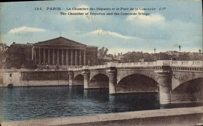 PARIS — A Câmara dos Deputados e o Ponte da Concórdia — LIP 124