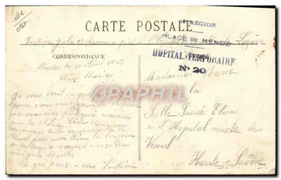 Mende - Processione dei Penitenti - Grande Croce — A. Flaucbon, editore librario, Mende — Verso