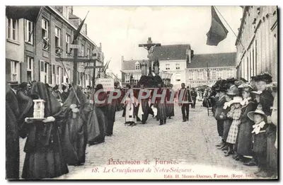 Furnes'te Kutsal Yürüyüş — Bizim Sahibimizin İnciliği — Edit. H. Morez-Decroo, Furnes (İç Basım)