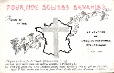 França invadida — Igreja Reformada Evangélica — O Dia da Igreja Reformada Evangélica, Junho de 1916