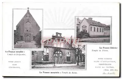 França invadida — Igreja Reformada Evangélica — O Dia da Igreja Reformada Evangélica, Junho de 1916 — Verso