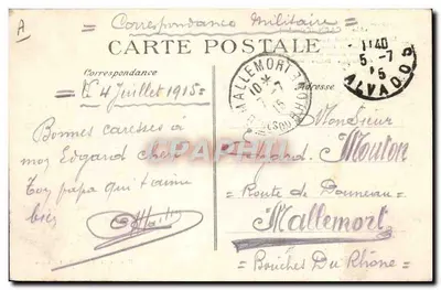 Puerto de Caen (Calvados) — El transatlántico 'Stad-Anwerpen' en 1914 — Fot.-edit. R. Maillaut - Caen — Reverso