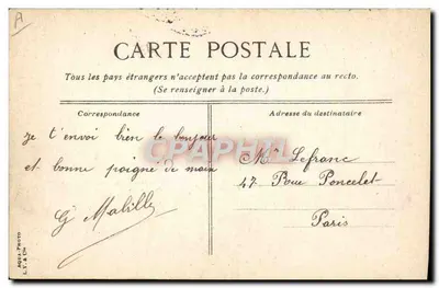 Le Havre - La "Savoie" en seco — editor L.Y. & Cie, n°33 — Reverso