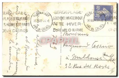 Mulher em maiô — Antes do Banho — Cia n°3046 — Verso