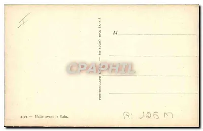 Drie vrouwen in badpakken — Saint-Roch (Nizza) — Photocouleur A. M. (A.-M.) — Achterkant