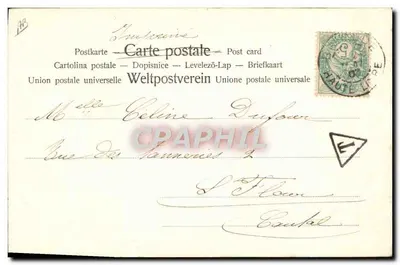 Mulher jovem da Renascença — C. Voss — Kunstverlag Ludwig Frank & Co., München. No. 849 — Verso