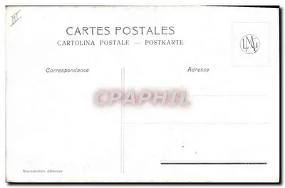 Retrato de mulher — perfil — Henriette Ferrini, editor LMG, n° III — Verso