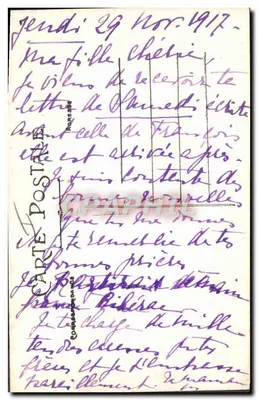 Campo di La Courtine — Pezzi da 155 Rimailho e Caserme degli Ufficiali — Lactroix editore — Verso