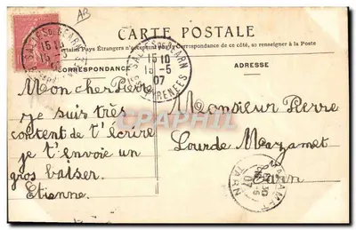 Salies-de-Béarn — Baskische wagen — Bazar van de Vooruitgang — Achterkant