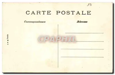 Paryż — Panthéon — wydawca Paryż, nr 9 — Rewers