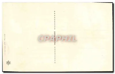 Mały Pałac — Centralna Brama — Imprime Illustré, Marsylia — Rewers