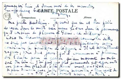 Les Sablettes — plage et port — Tamaris — Environ de Toulon — Rewers