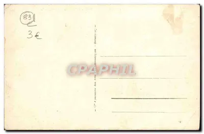Toulon - Cap Brun - Falaise de Ste-Marguerite — éditeur : Imprimerie des Arts Graphiques — Rewers