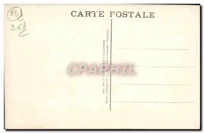Toulón — Vista General — editor: Imprenta de la Costa Azul, Jean Aicard — Reverso