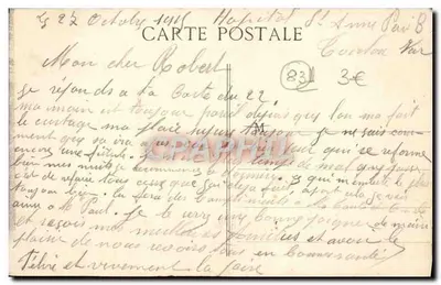 Toulon - Plac Wolności - Pomnik Federacji - B.C. - n°105 — Rewers