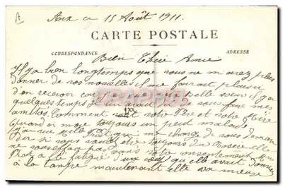 Monseigneur Penon — Bisdom van Moulins — studiofoto — Achterkant