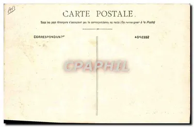 Caen — Hôpital Civil — La Maternité — Photo et édit. F. Maillaut, Caen — Verso