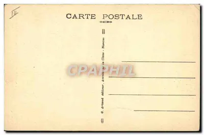 Excursievaporen "SAINT-PHILIBERT" — zinken op 14 juni 1954 — G. Arnaud, Nantes — Achterkant