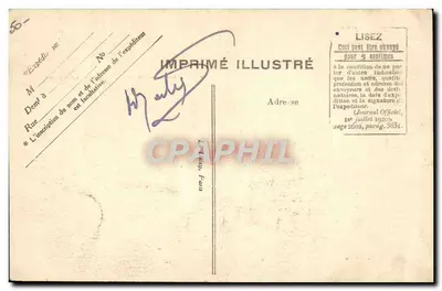 Le Havre — Transatlantyk 'LA SAVOIE' — G. F. Le Havre, n°148 — Rewers