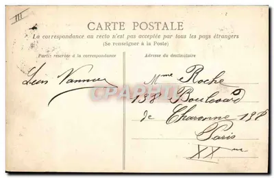 Le Havre — Wyjazd "Savoie" — E.B.Z. 61 — Rewers