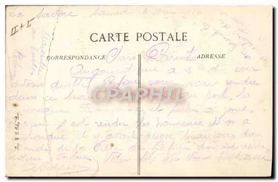 Le Havre — Le Transatlantique « LA SAVOIE » — Éditeur : « LE HAVRE » — Verso
