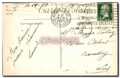 Navio de passageiros « Savoie », um movimento de balanço — LL — Verso
