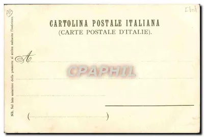 Sestri Ponente — vista da praia e da Madonna del Gazzo — J. Velten Karlsruhe — Verso