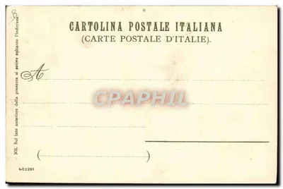 Santa Caterina del Sasso — widok na kościoł i łuki — wydawca Schmidt & Co, Nürnberg — Rewers