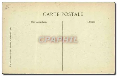 O 14 de Julho em PARIS em 1916 — Escoceses e Ingleses nos Grandes Boulevards — G. La Laisy, imp.-edit., Boulevard de Sébastopol, Paris — Verso