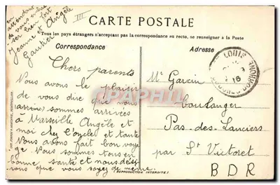 Flores da França — Poema patriótico — Henry de Casamajor, 1915 — Verso