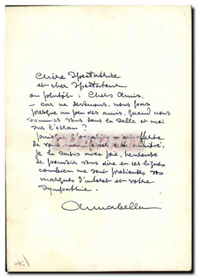 Annabella — portret w czarno-białym — Magnolia, numer seryjny nie widoczny — Rewers