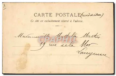 Papież Pius X — wybrany 4 sierpnia 1903 — Paryż, Wyd. Gaston, 1903 — Rewers