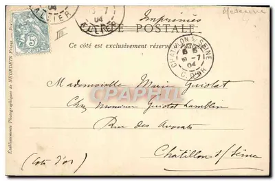 Vichy — La Sala di Meccanoterapia — Collezioni ND Fot n°100 — Verso
