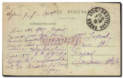 LYON-Broiteaux — Il Nuovo Liceo / Ospedale Temporaneo N°45 — Editore: L'Ange — Verso