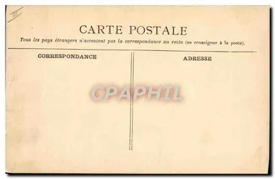 Le Havre — O Transatlântico "La Touraine" — Editor anônimo, n° 127 — Verso