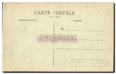 Timugad — Franse Hulpkruiser van de Eerste Klasse — Imp. H. Grimaud Fils & Cie, 84, Rue Maxenod, Marseille — Achterkant