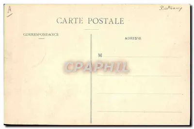 Le Havre — O Transatlântico La Touraine — C.V. n°2036 — Verso
